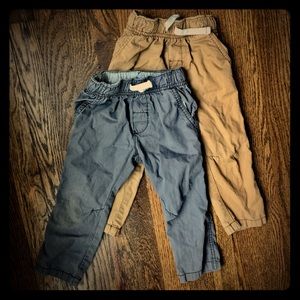 Carters pull on chino pants